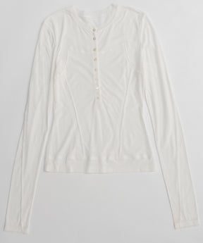 【26SPRING PRE-ORDER】Henley Neck Top