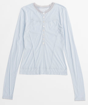 【26SPRING PRE-ORDER】Henley Neck Top