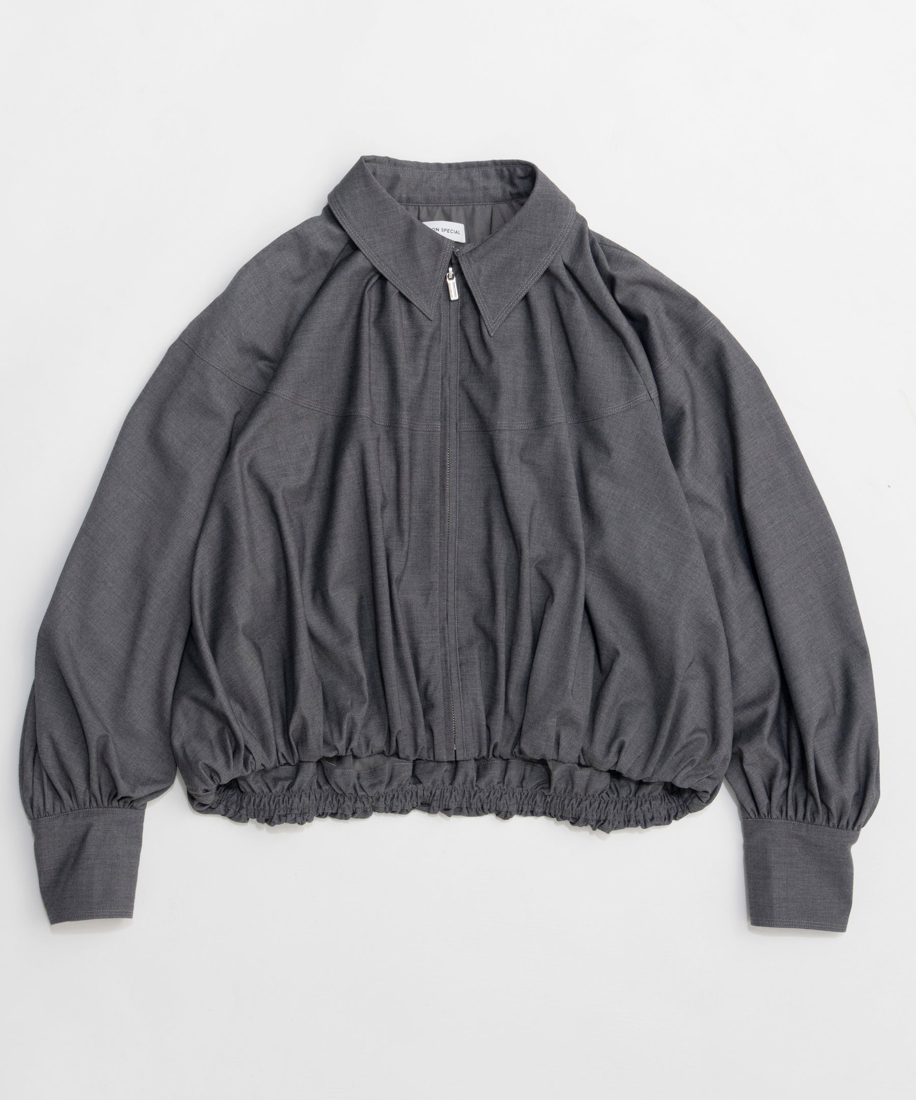 【26SPRING PRE-ORDER】Balloon Zip Shirt