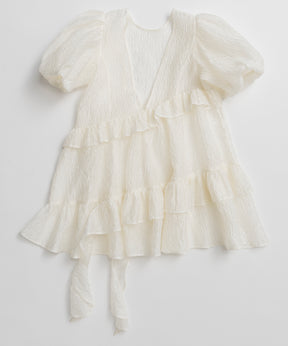 [2026Summer PRE-ORDER] Multi-fabric Sheer Tunic