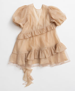 [2026Summer PRE-ORDER] Multi-fabric Sheer Tunic