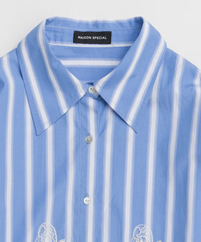 【26SPRING PRE-ORDER】Striped Lace Shirt