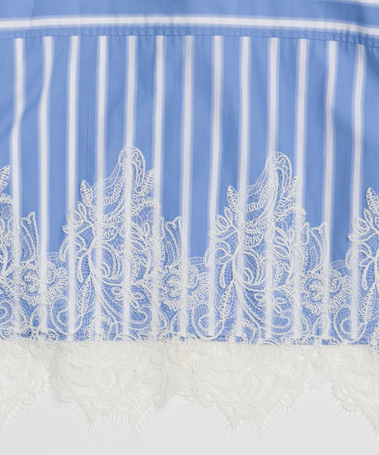【26SPRING PRE-ORDER】Striped Lace Shirt