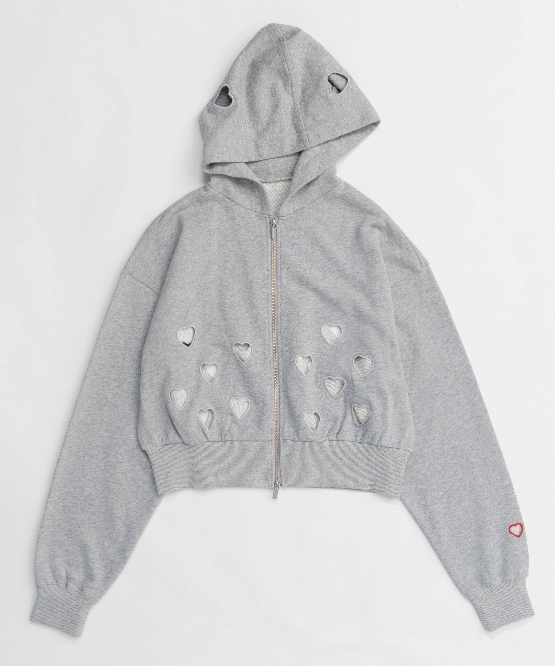 【24WINTER PRE-ORDER】Many Heart Cutouts Hoodie