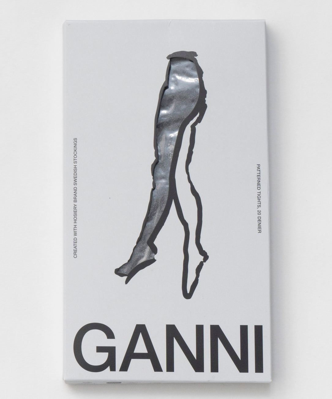 【GANNI】Butterfly Lace Tight Glitter