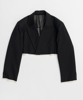 [26SPRING PRE-ORDER] 백튤 숏자켓