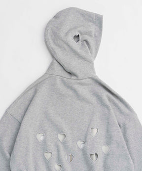 【24WINTER PRE-ORDER】Many Heart Cutouts Hoodie