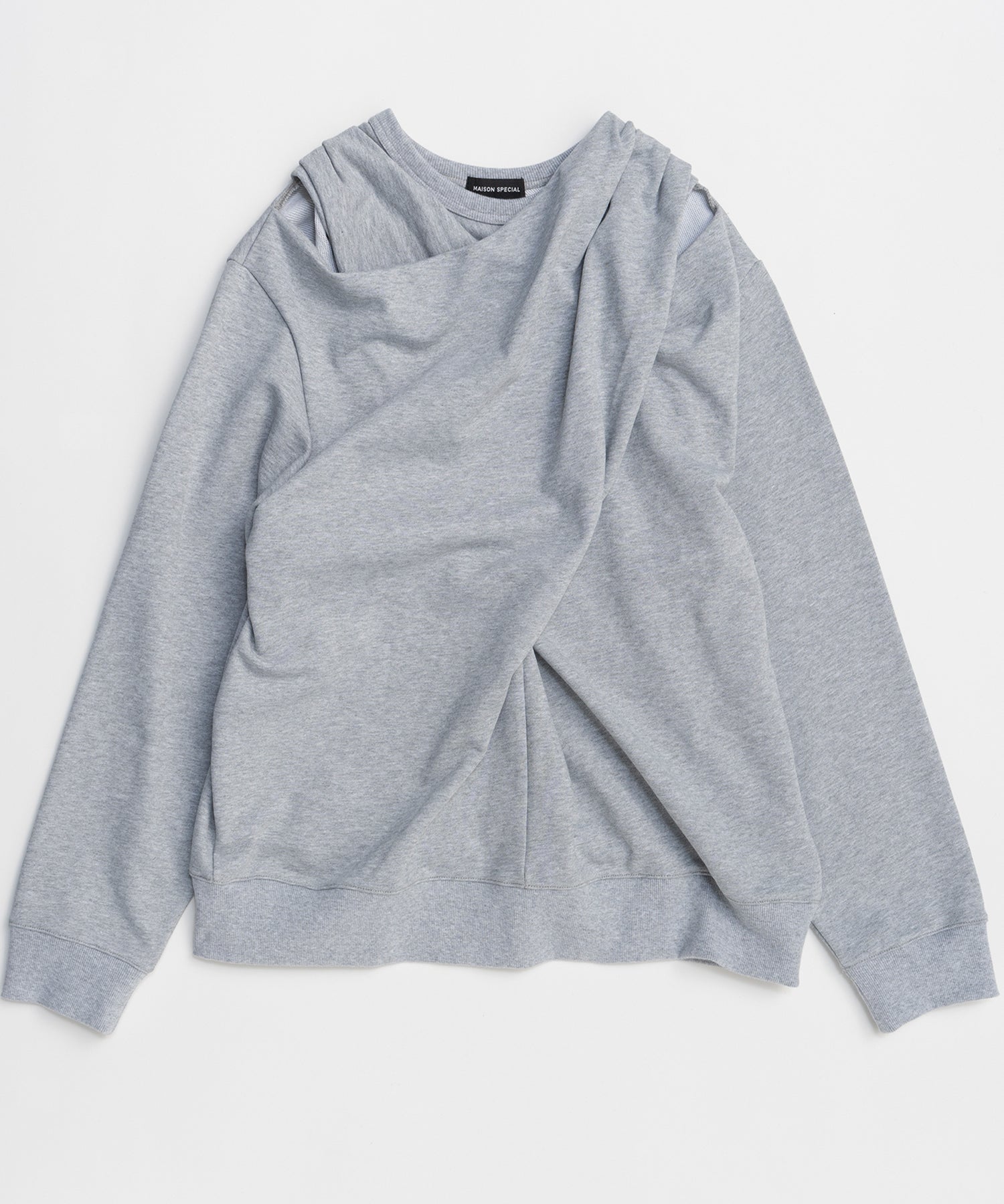 【26SPRING PRE-ORDER】Twist Cut-Off Sweat Top