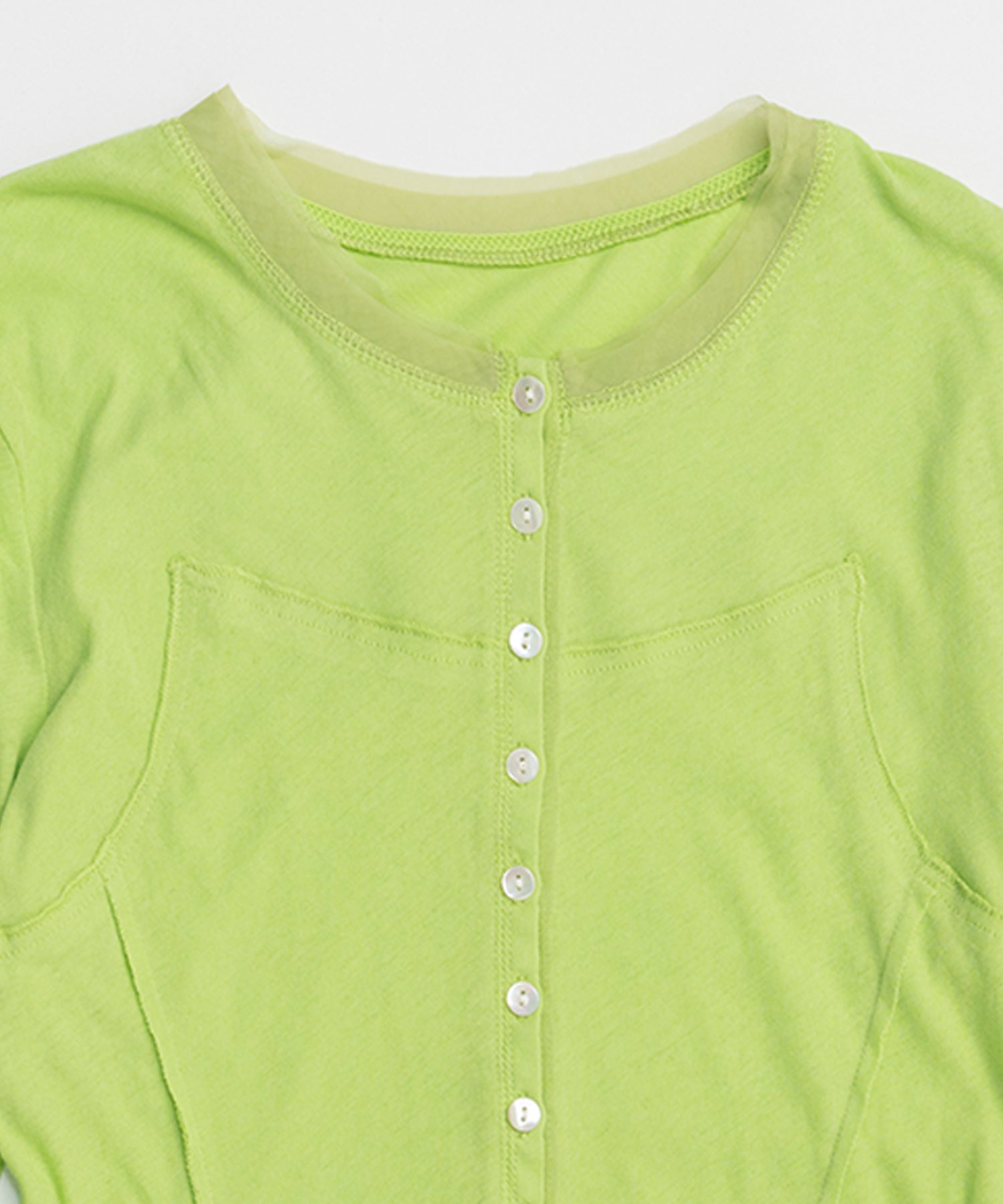 【26SPRING PRE-ORDER】Henley Neck Top