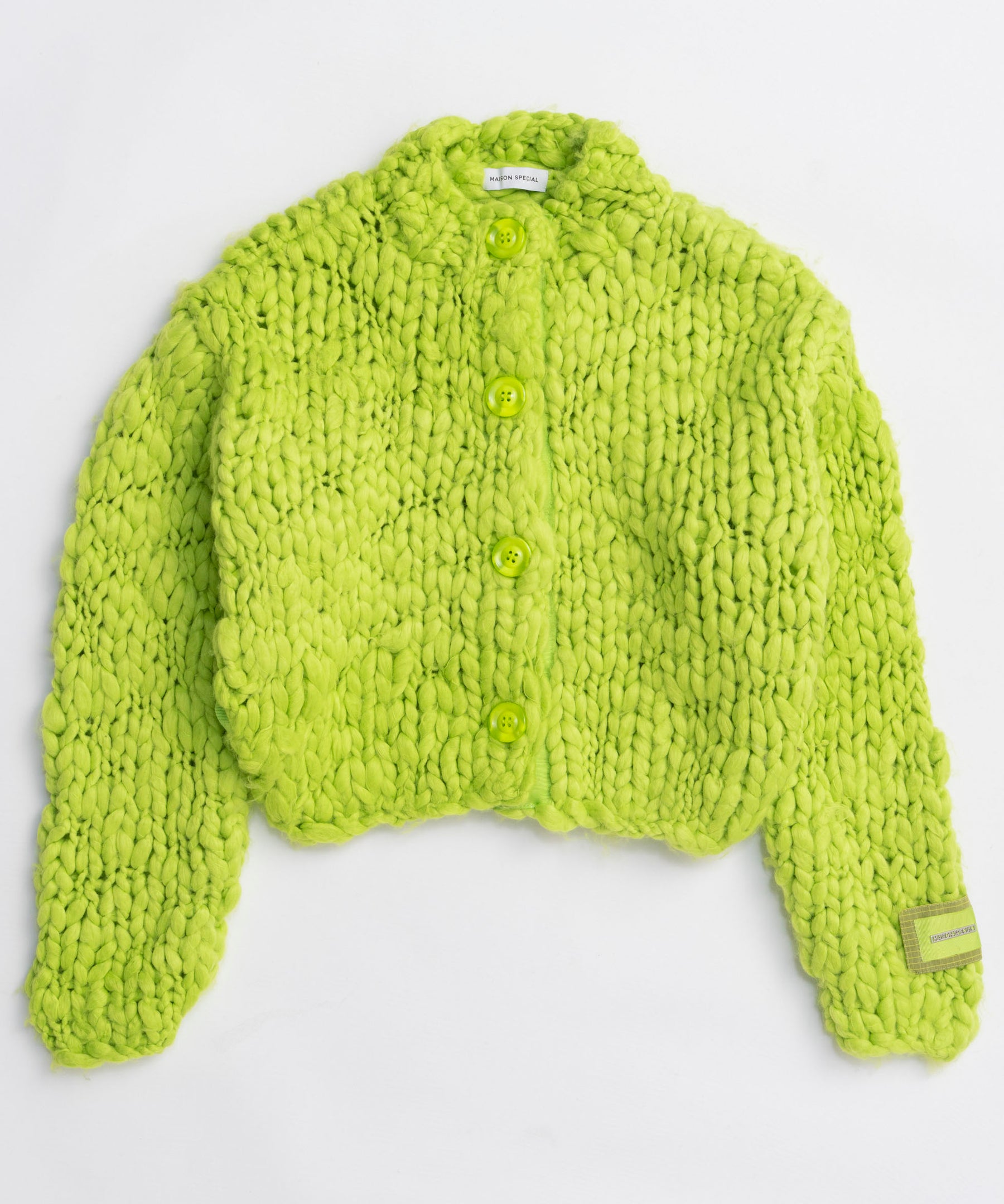 25WINTER PRE-ORDER Hand Slub Knit Cardigan