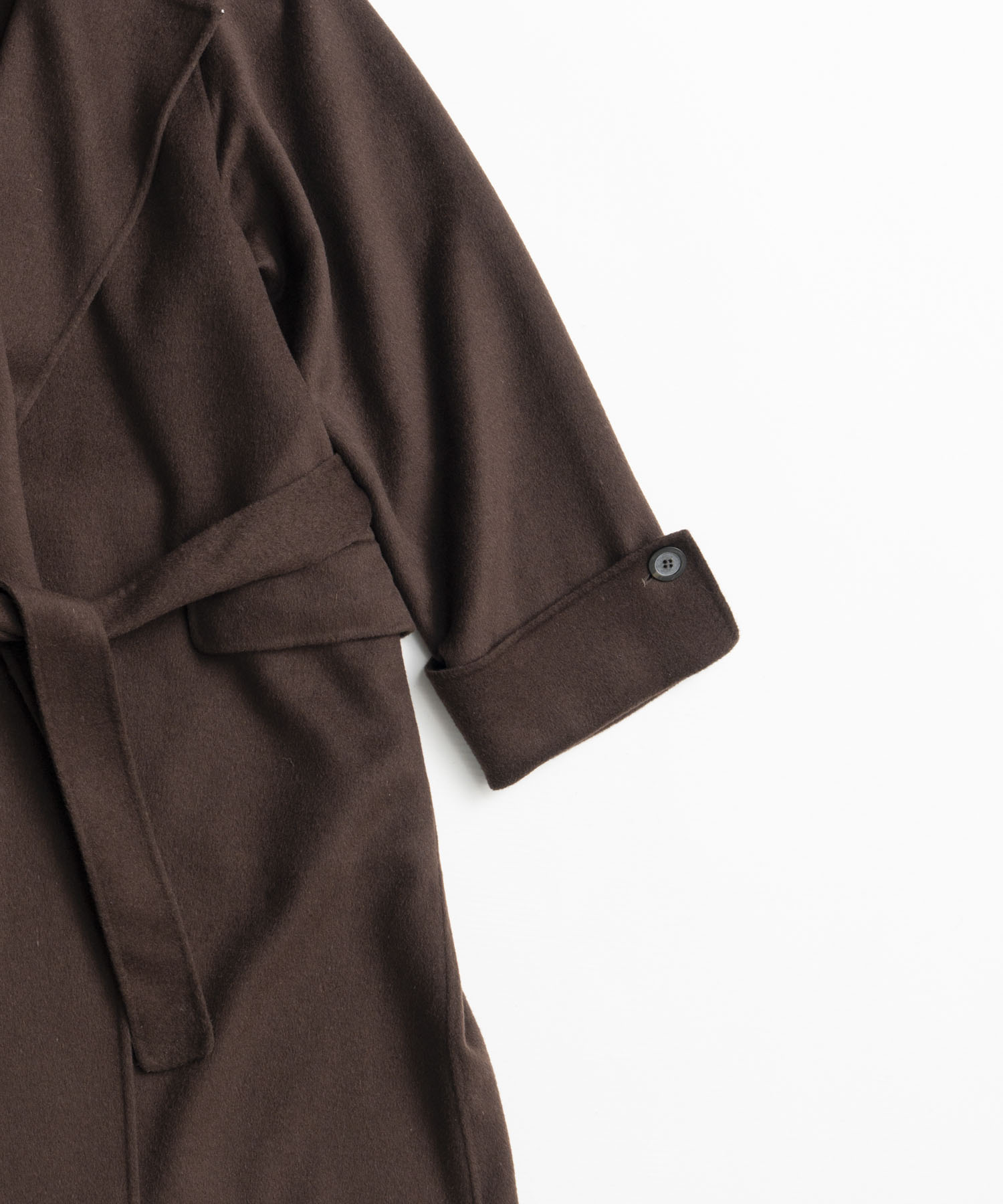 【26AUTUMN PRE-ORDER】Cashmere Blend Double-Face Gown Coat