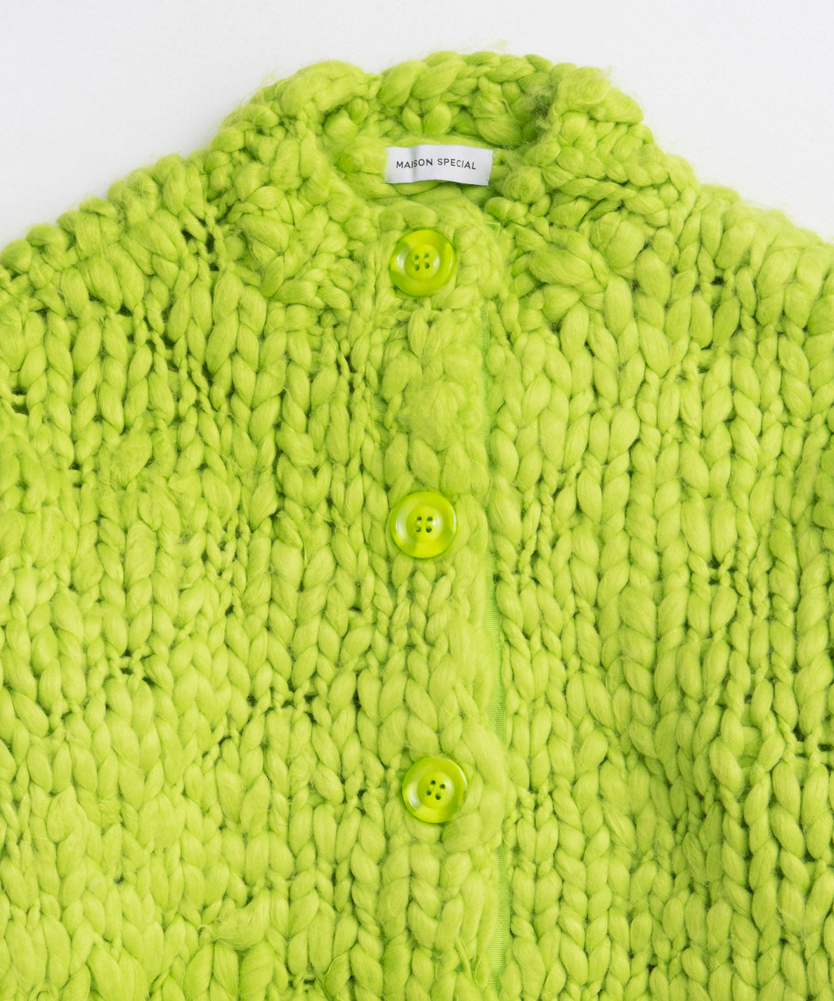 25WINTER PRE-ORDER Hand Slub Knit Cardigan