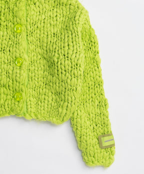 25WINTER PRE-ORDER Hand Slub Knit Cardigan