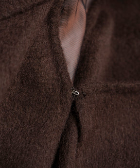 【26AUTUMN PRE-ORDER】Cashmere Blend Double-Face Gown Coat