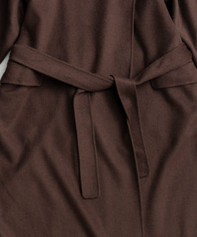 【26AUTUMN PRE-ORDER】Cashmere Blend Double-Face Gown Coat