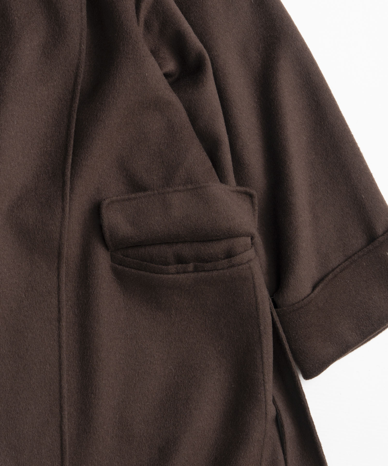 【26AUTUMN PRE-ORDER】Cashmere Blend Double-Face Gown Coat