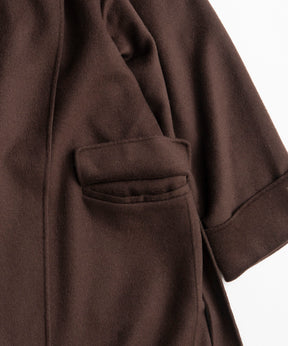 【26AUTUMN PRE-ORDER】Cashmere Blend Double-Face Gown Coat