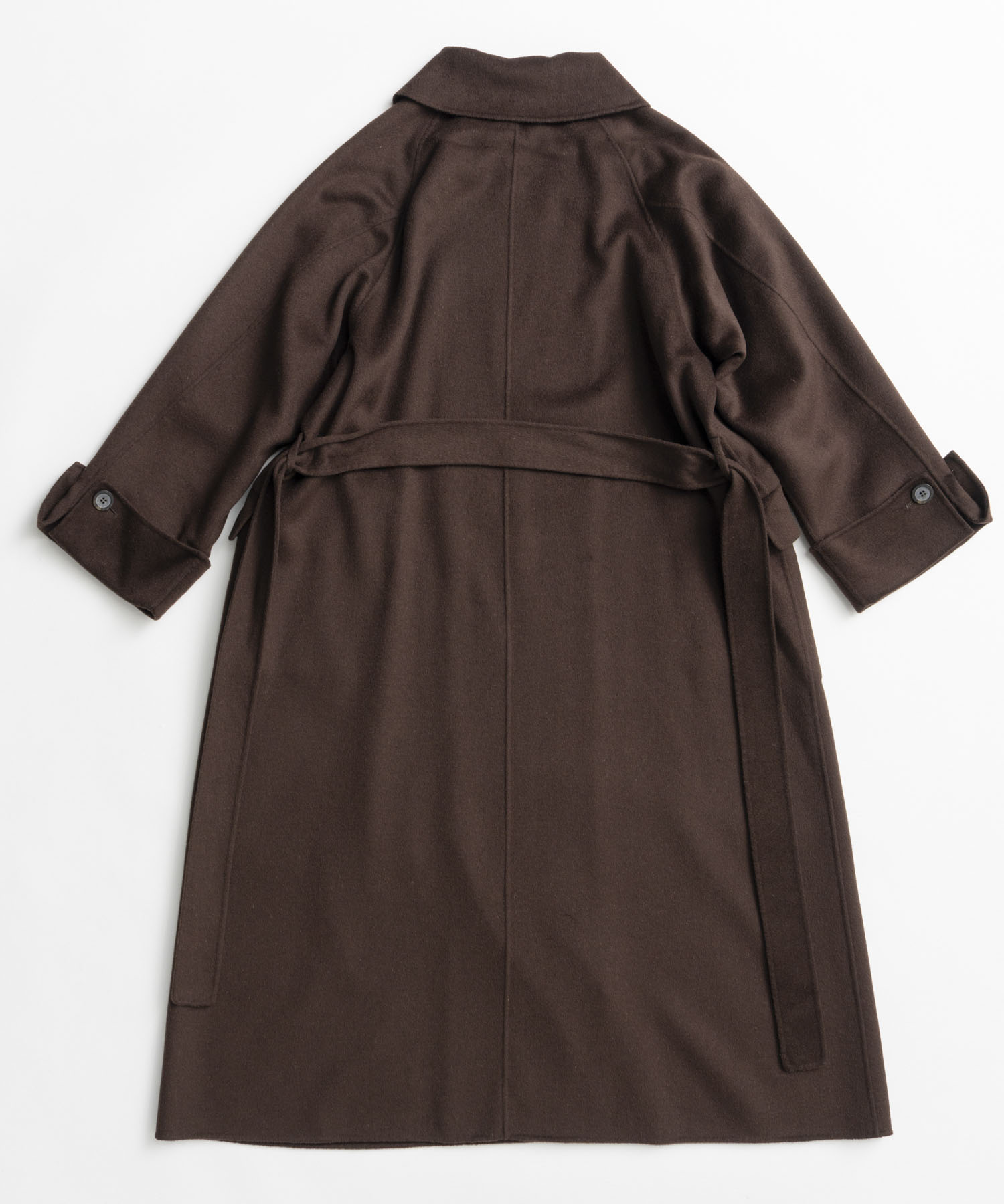 【26AUTUMN PRE-ORDER】Cashmere Blend Double-Face Gown Coat