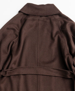 【26AUTUMN PRE-ORDER】Cashmere Blend Double-Face Gown Coat