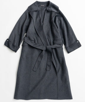 【26AUTUMN PRE-ORDER】Cashmere Blend Double-Face Gown Coat