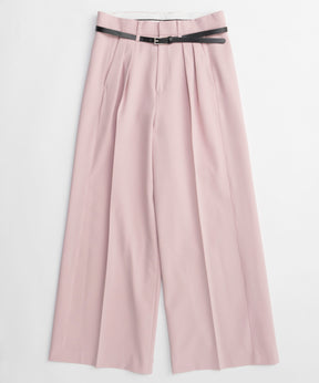 【26SPRING PRE-ORDER】Color Two-Tuck Wide Pants