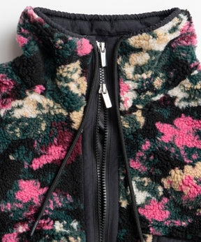 【26AUTUMN PRE-ORDER】Multi-Fabric Boa Blouson