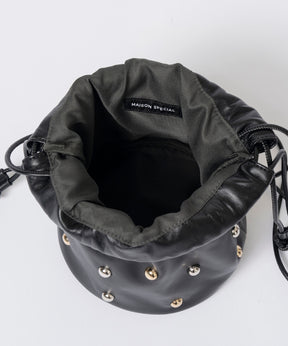 Multi Fabric Drawstring Bag