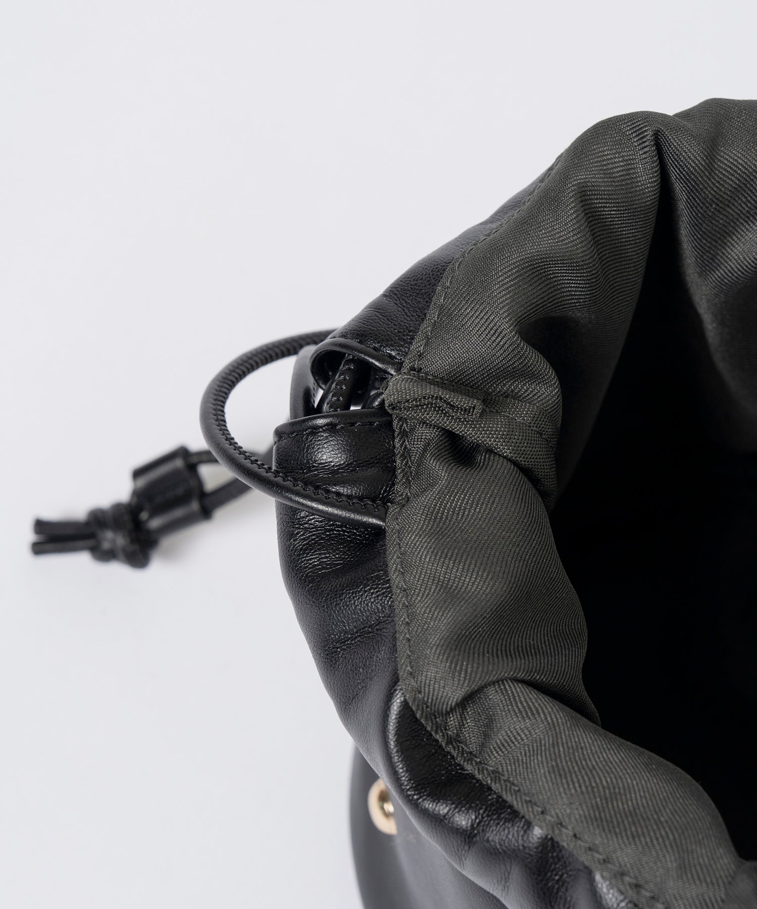 Multi Fabric Drawstring Bag