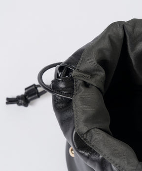 Multi Fabric Drawstring Bag