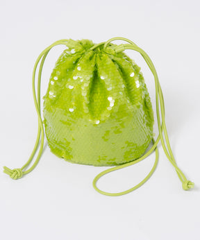 Multi Fabric Drawstring Bag