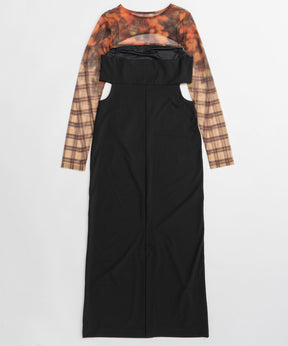 【26SPRING PRE-ORDER】Bolero Set Flower Print Dress