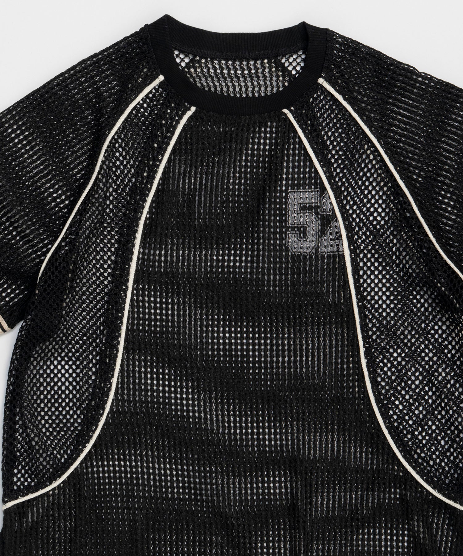 Numbering Mesh T-Shirt