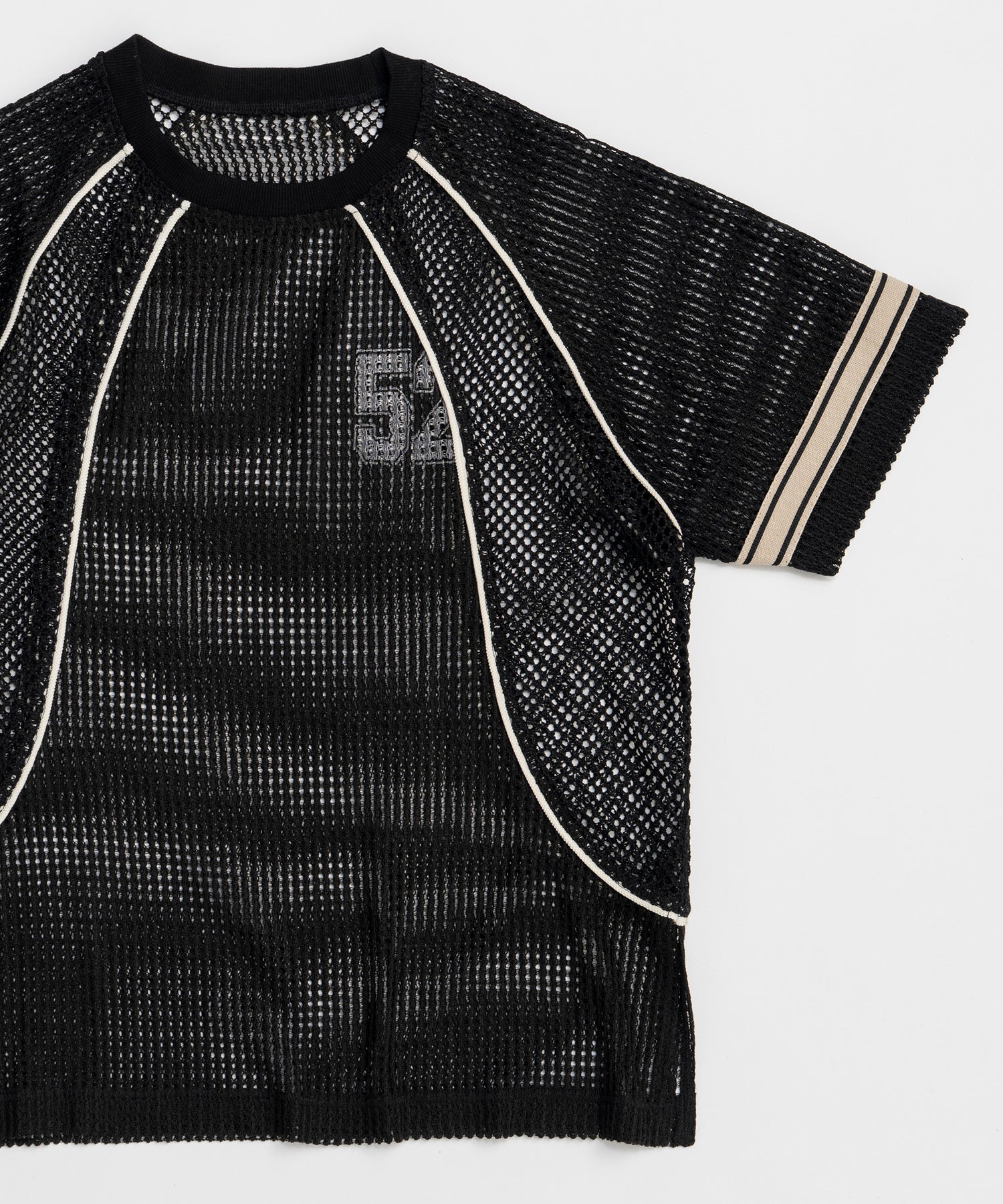 Numbering Mesh T-Shirt
