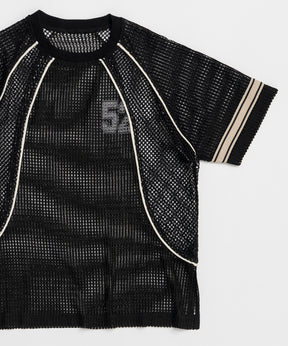 Numbering Mesh T-Shirt