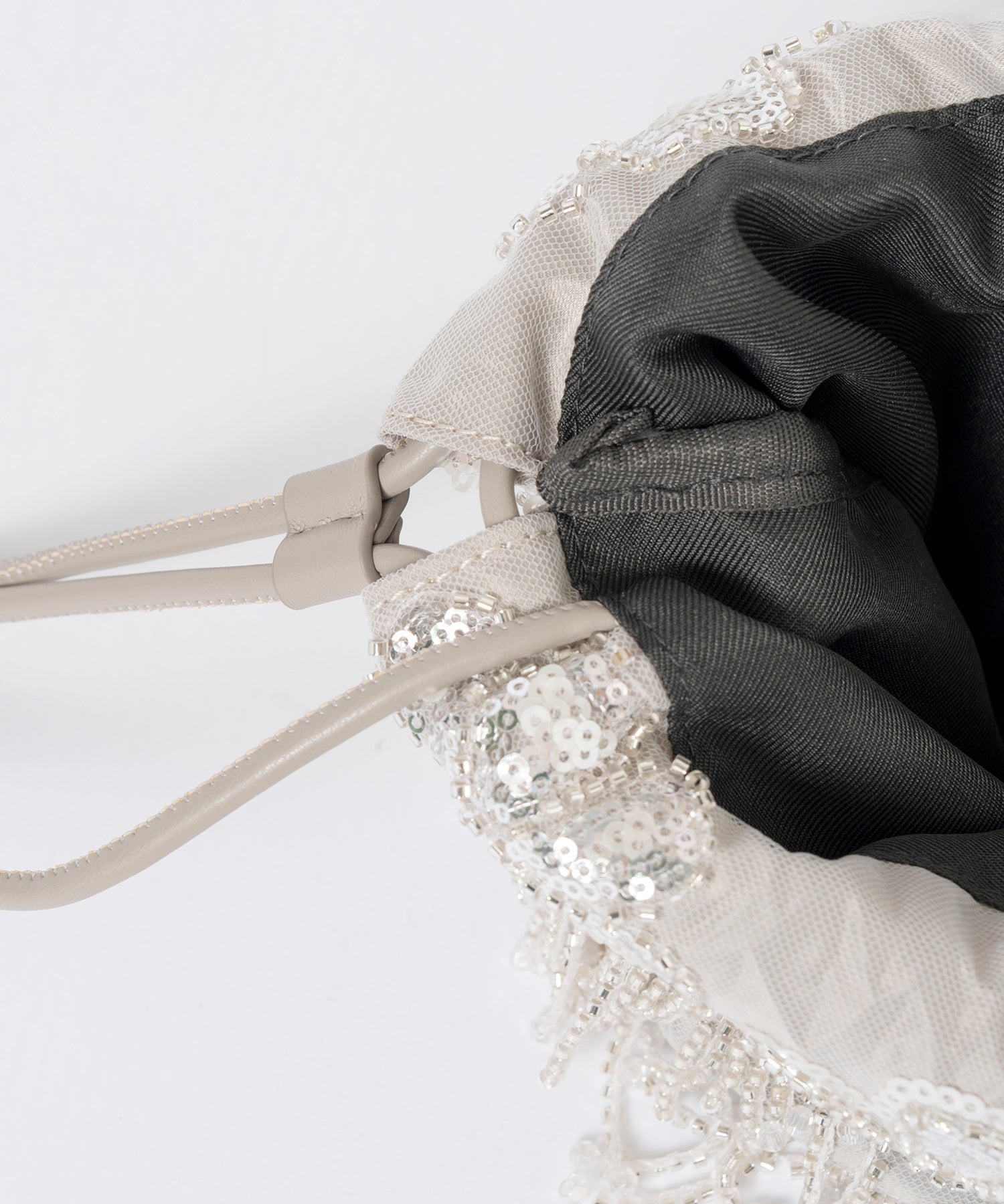 Multi Fabric Drawstring Bag