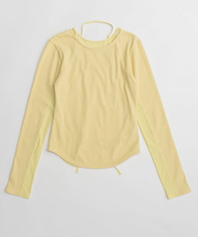 【26SPRING PRE-ORDER】Layered Rib Top