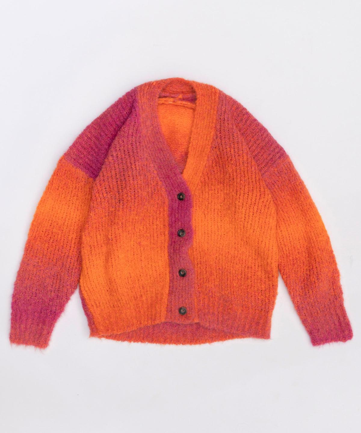 [Sale] Italian Alpaca Gradation Knit Cardigan