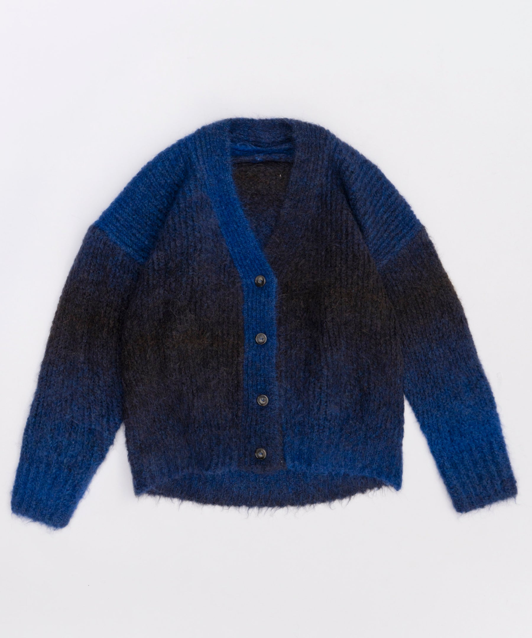 SALE】Italian Alpaca Gradation Knit Cardigan