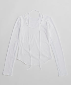 【26SPRING PRE-ORDER】Layered Rib Top