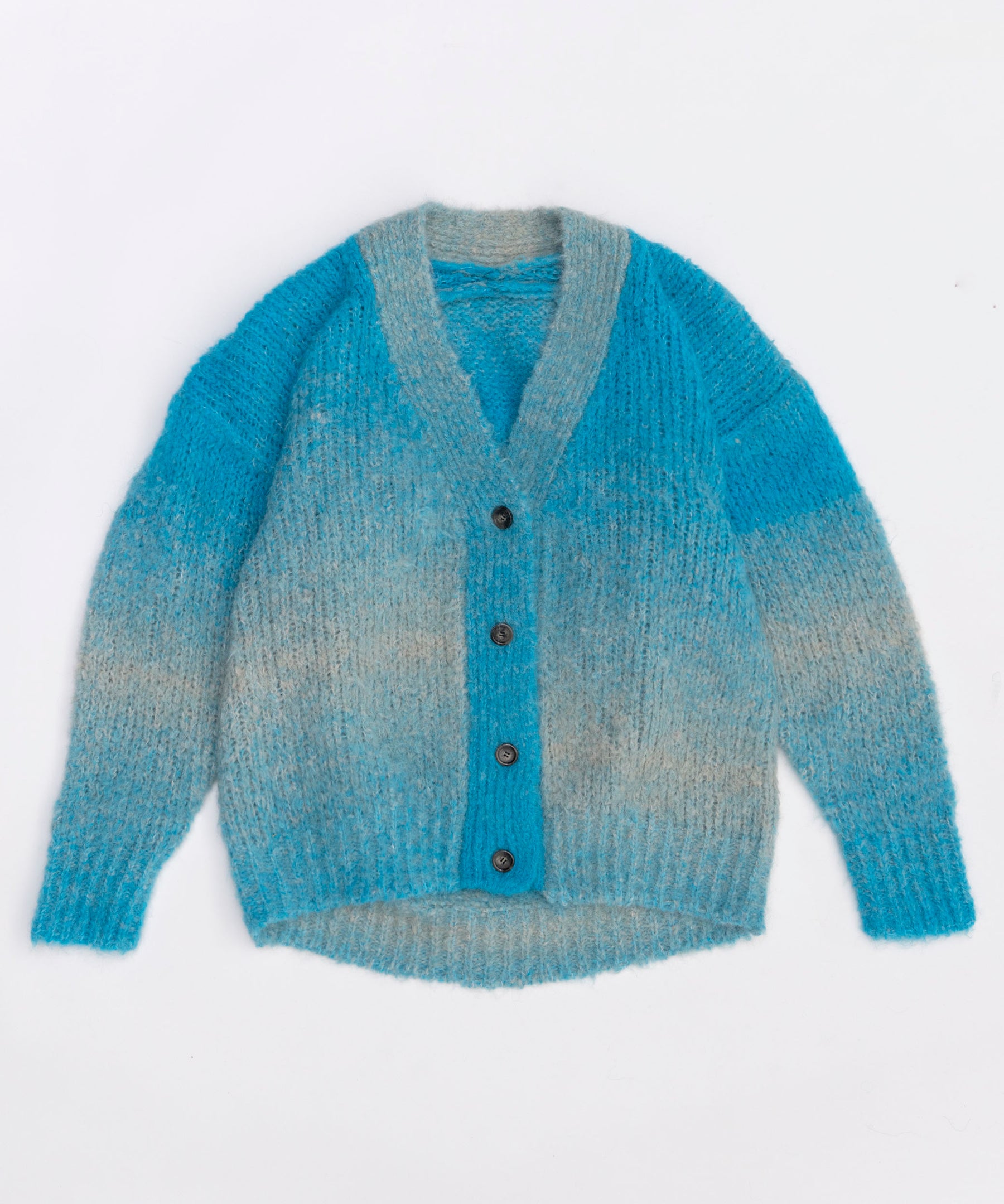 SALE】Italian Alpaca Gradation Knit Cardigan