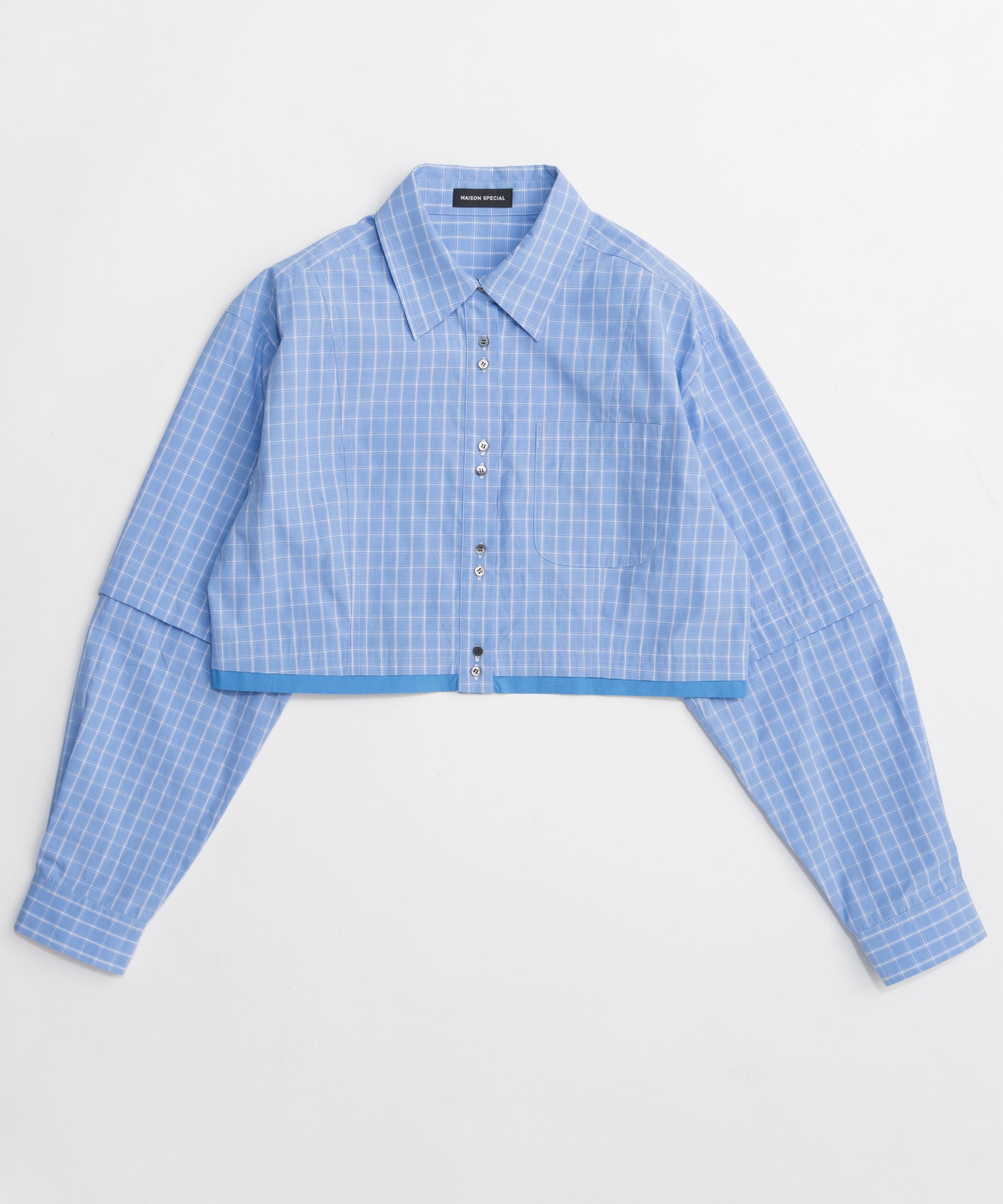 【26SPRING PRE-ORDER】2Way Sleeve Short Shirt