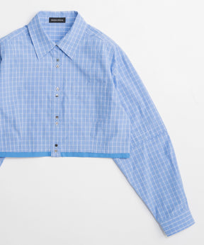 【26SPRING PRE-ORDER】2Way Sleeve Short Shirt