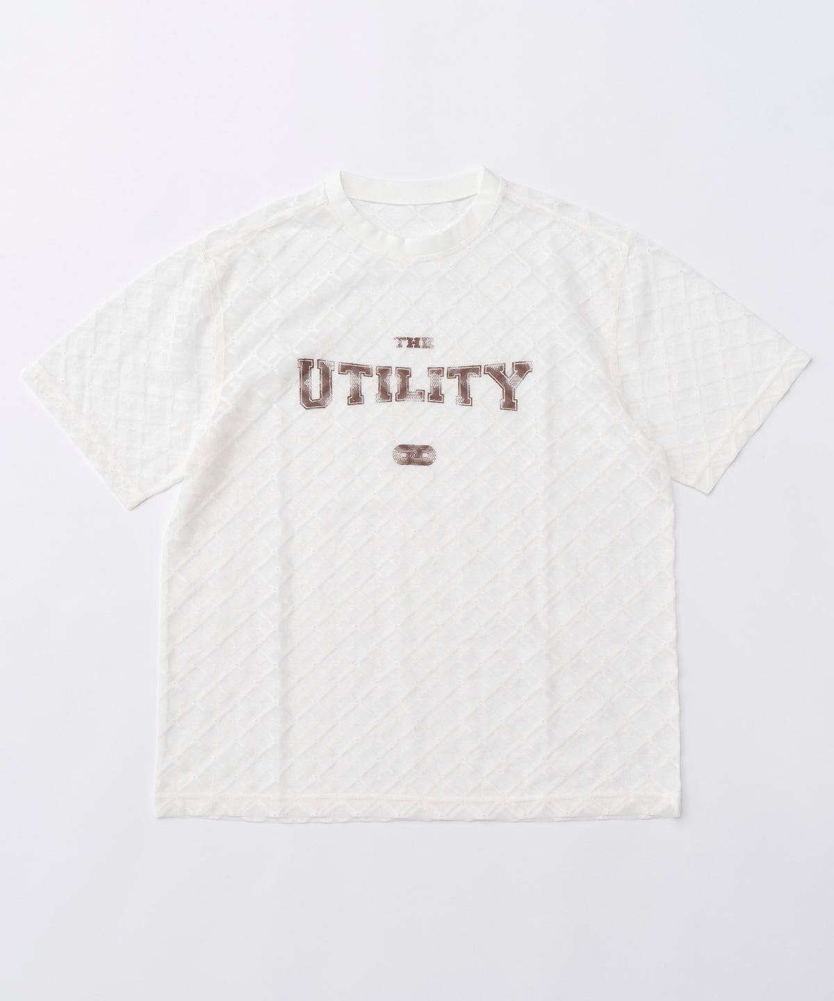 【PRE-ORDER】Lace Logo Print Oversized T-shirt
