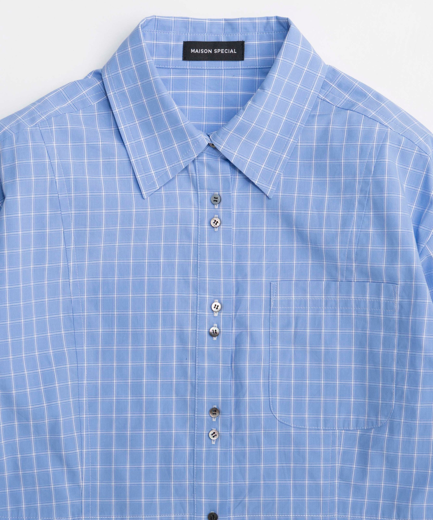 【26SPRING PRE-ORDER】2Way Sleeve Short Shirt