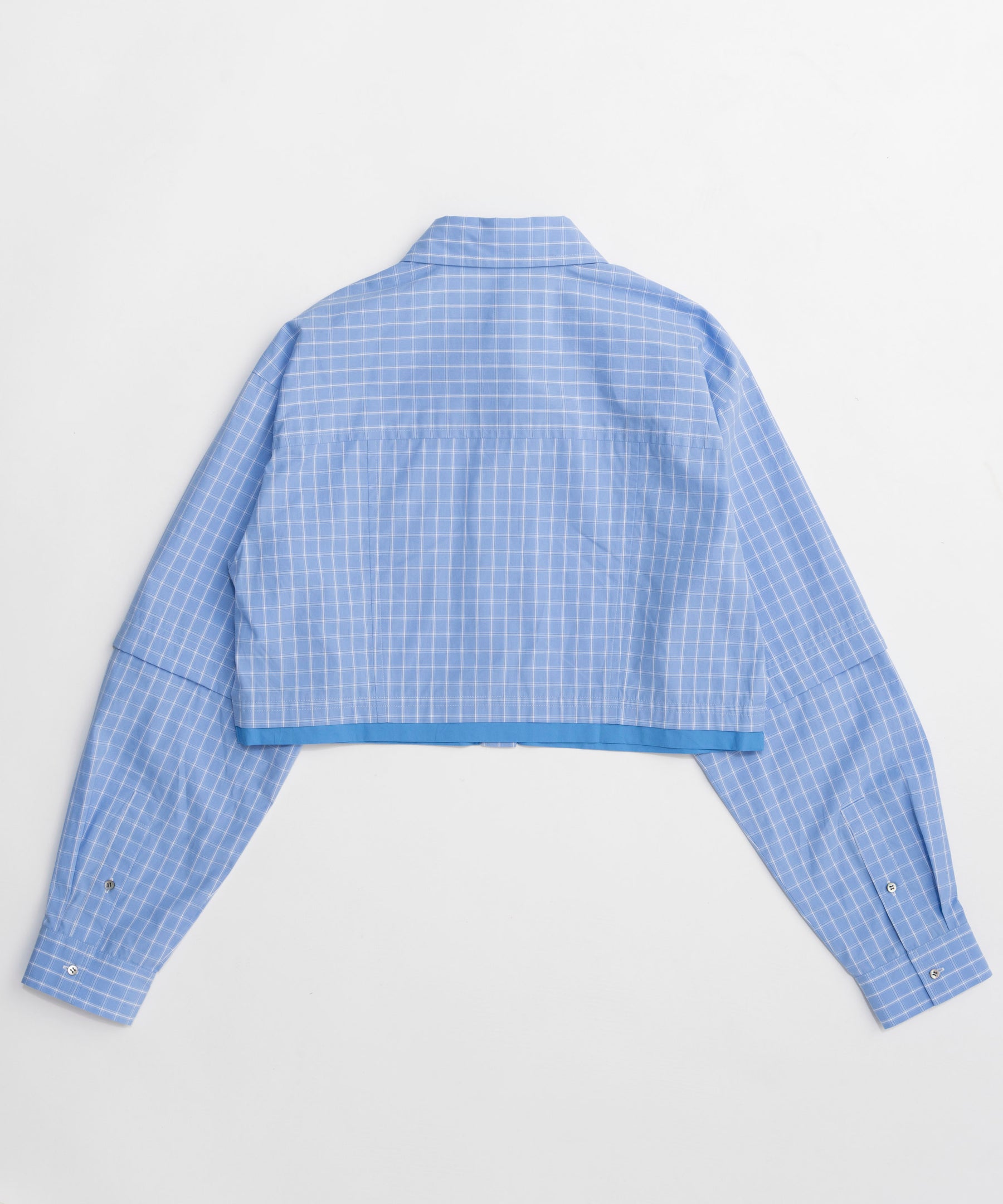 【26SPRING PRE-ORDER】2Way Sleeve Short Shirt