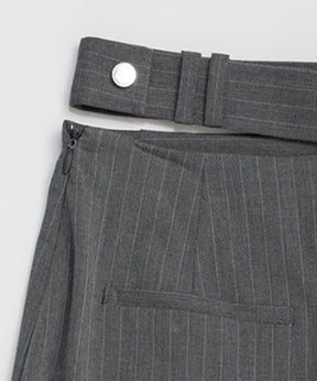 【26SPRING PRE-ORDER】Sewing Tack Maxi Skirt