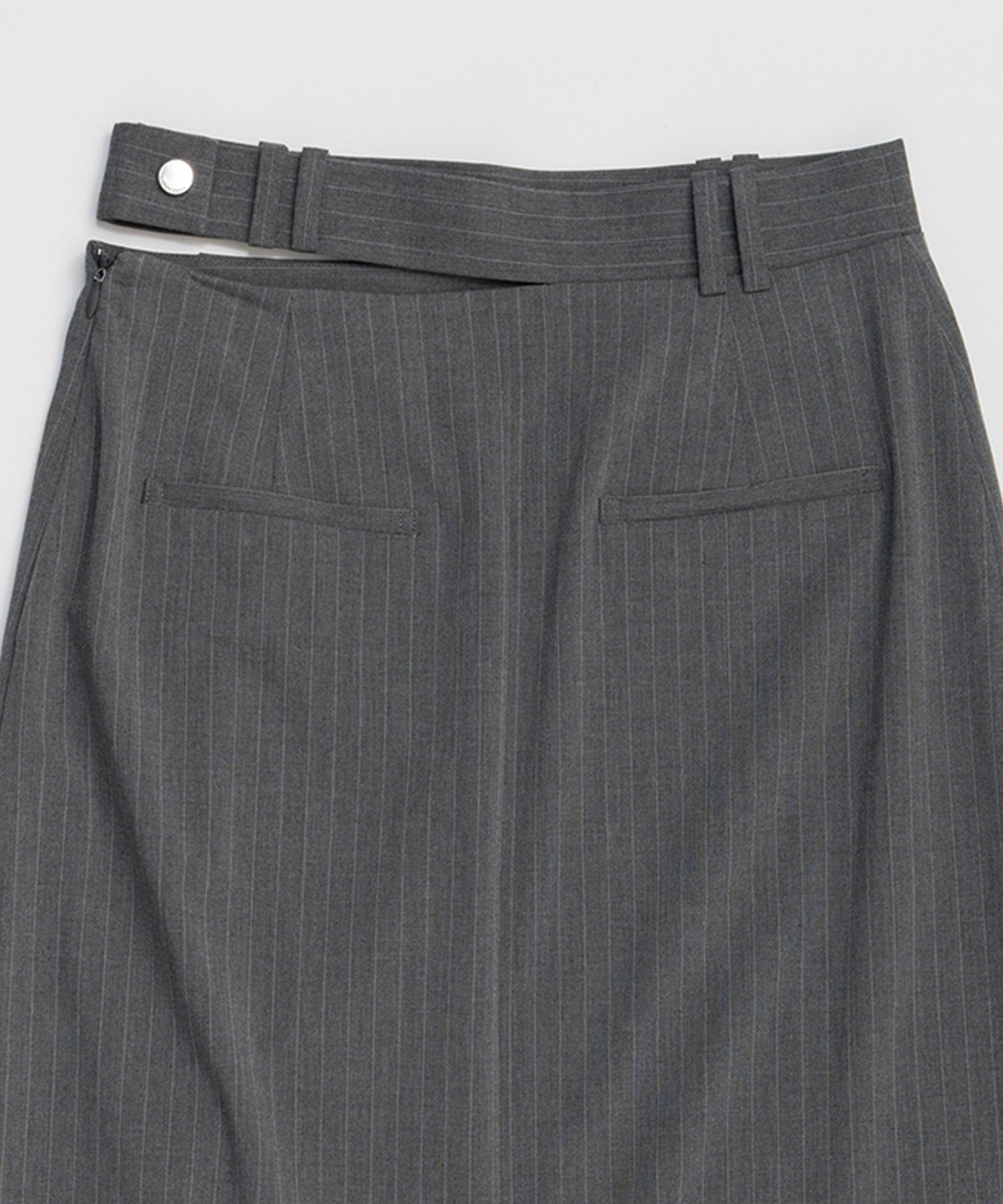 【26SPRING PRE-ORDER】Sewing Tack Maxi Skirt