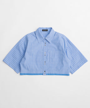 【26SPRING PRE-ORDER】2Way Sleeve Short Shirt