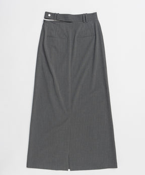 【26SPRING PRE-ORDER】Sewing Tack Maxi Skirt