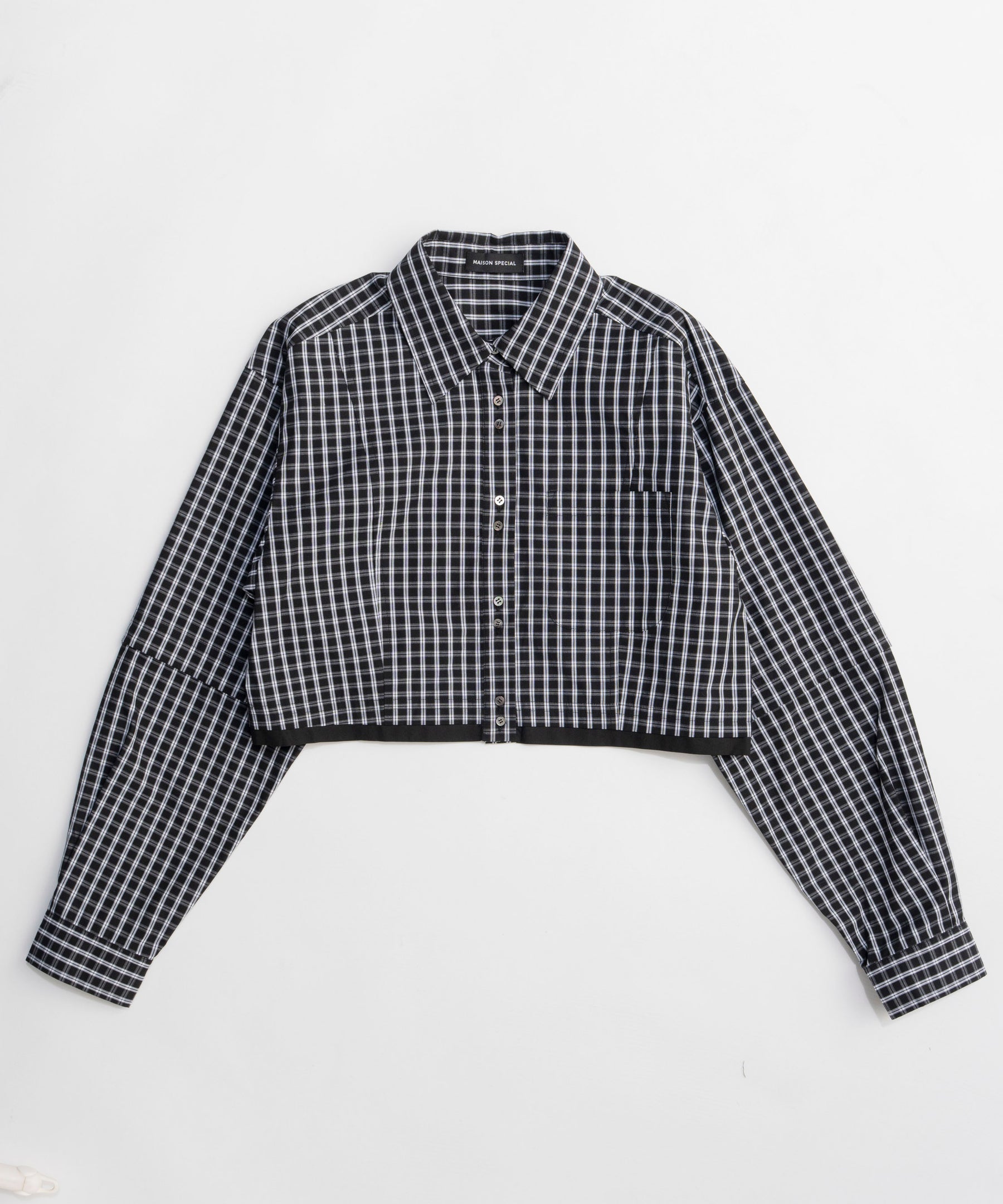 【26SPRING PRE-ORDER】2Way Sleeve Short Shirt